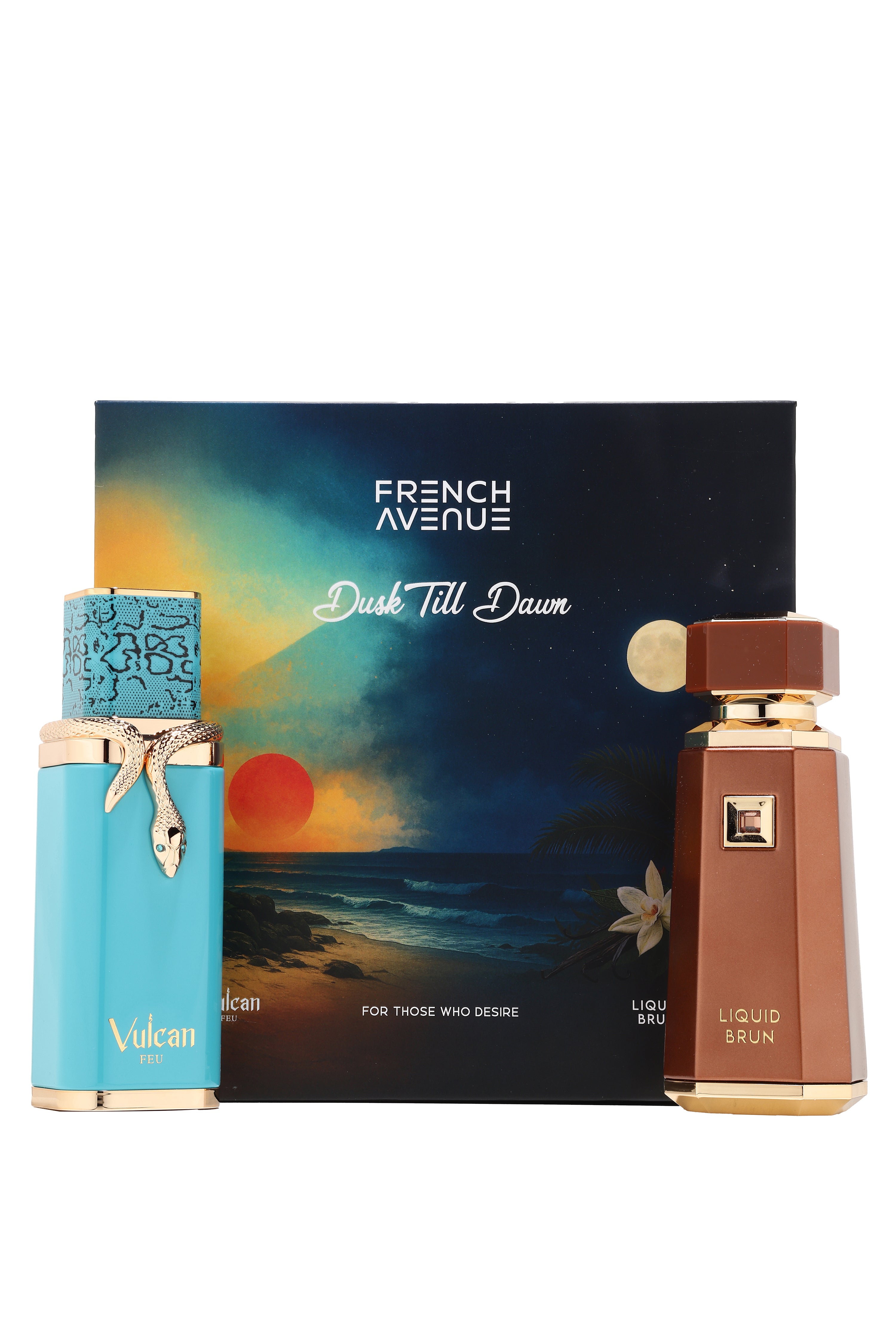 Dusk Till Dawn Perfume Gift Set – Liquid Brun & Vulcan Feu