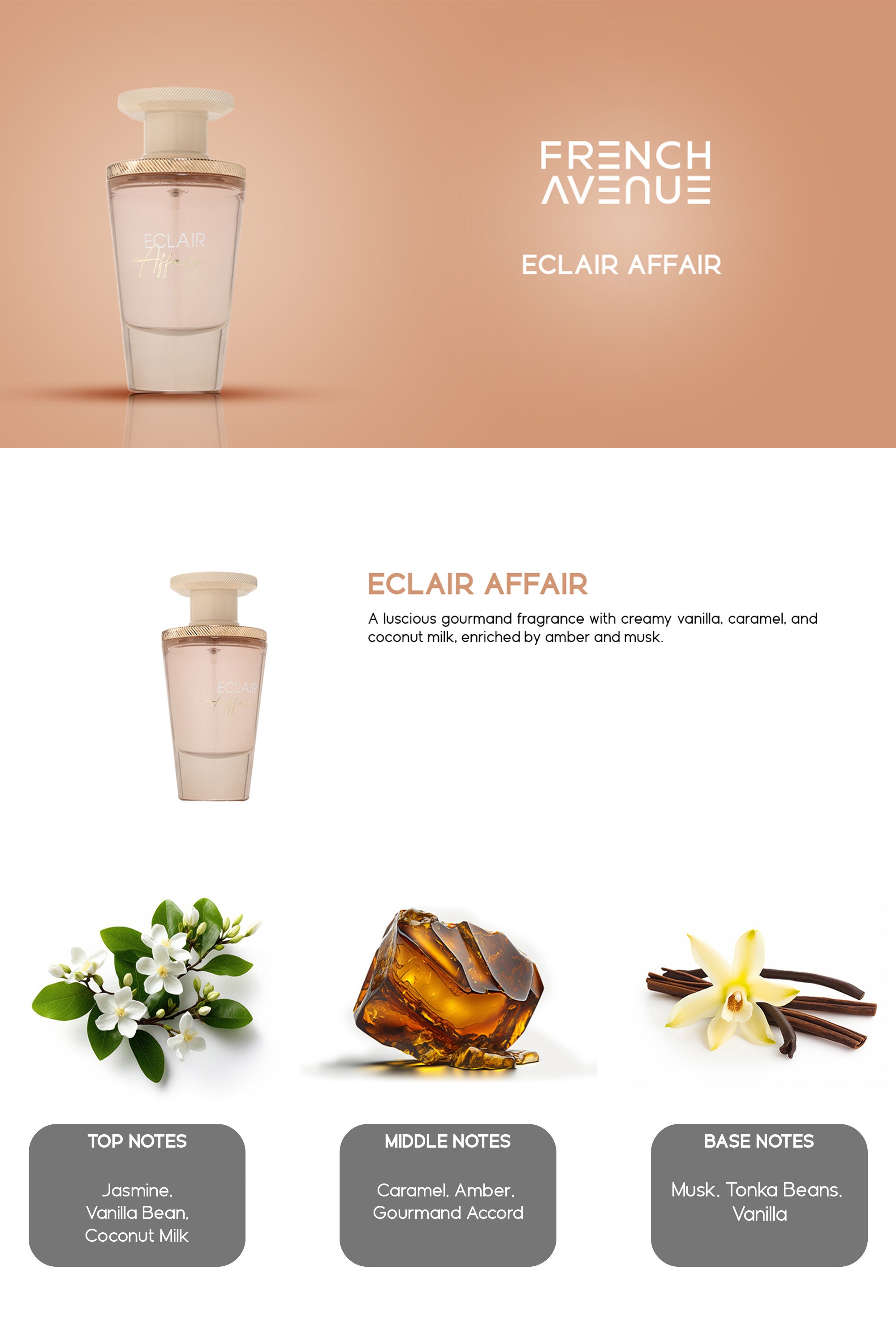 Eclair Affair By French Avenue | EDP Perfume for Men & Women